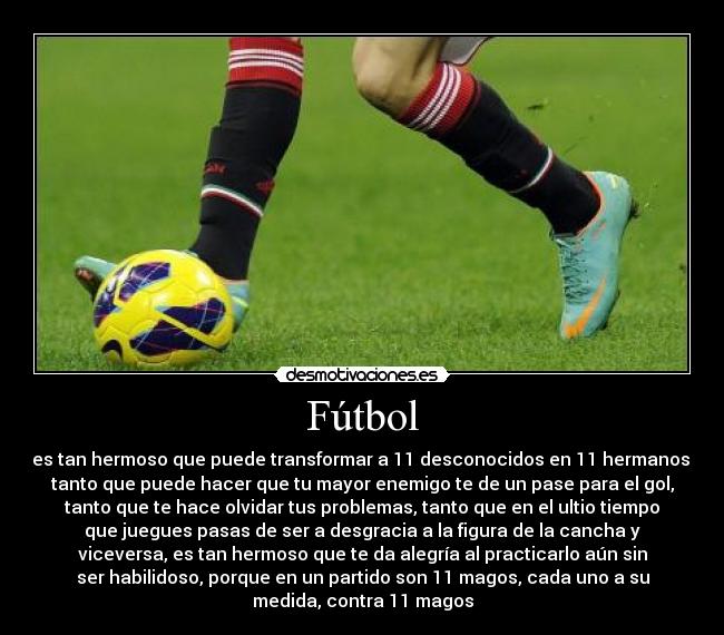 carteles futbol futbol desmotivaciones
