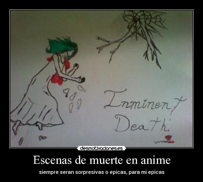 Escenas de muerte en anime - siempre seran sorpresivas o epicas, para mi epicas
