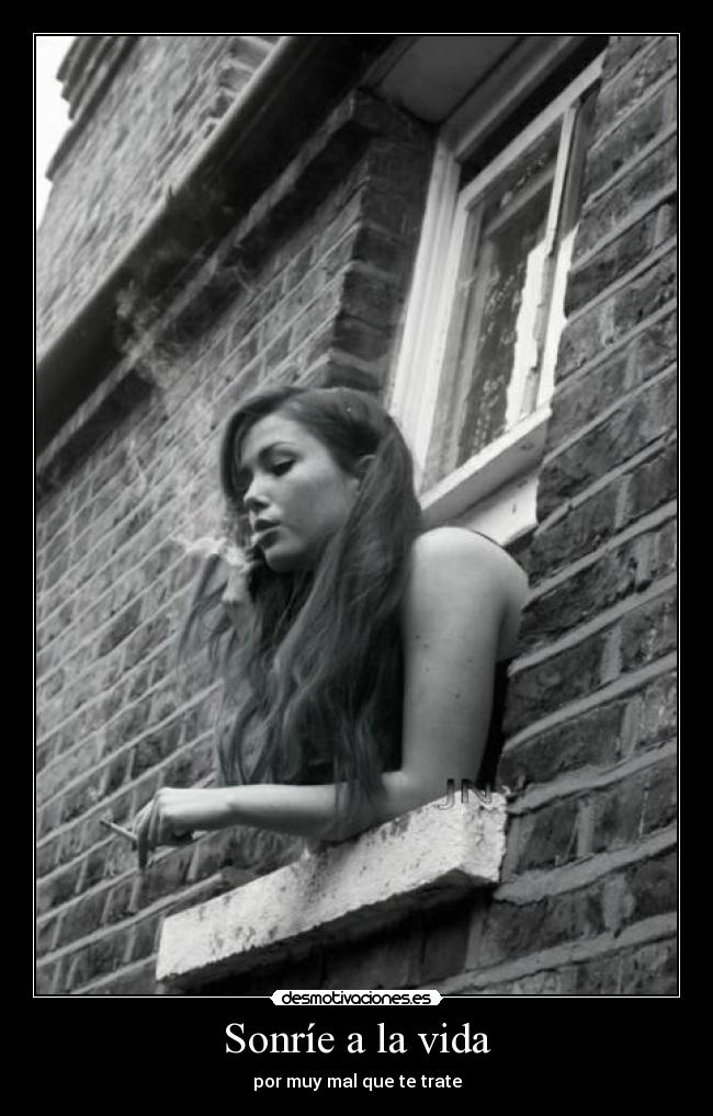 Sonríe a la vida -
