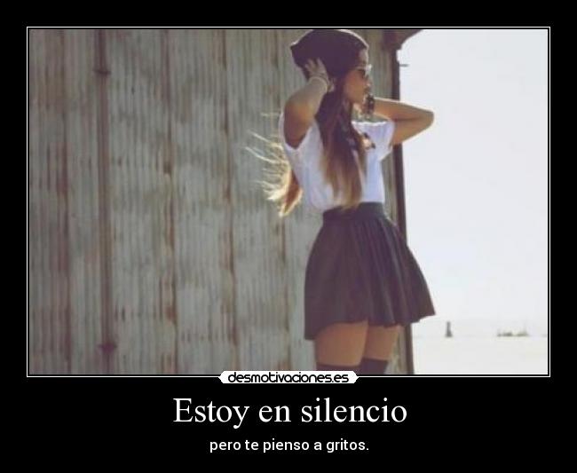 Estoy en silencio - 