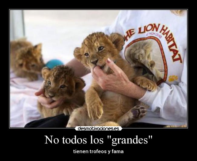 No todos los grandes -