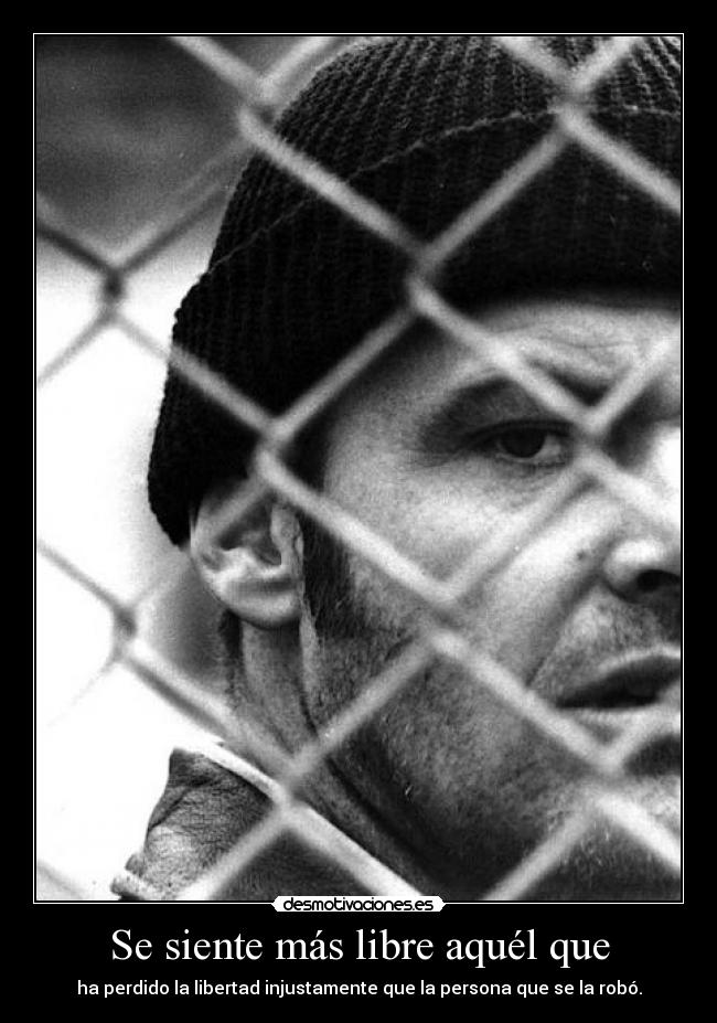 carteles rapyeah porque tiene conciencia tranquila tal alguien volo sobre nido del cuco desmotivaciones