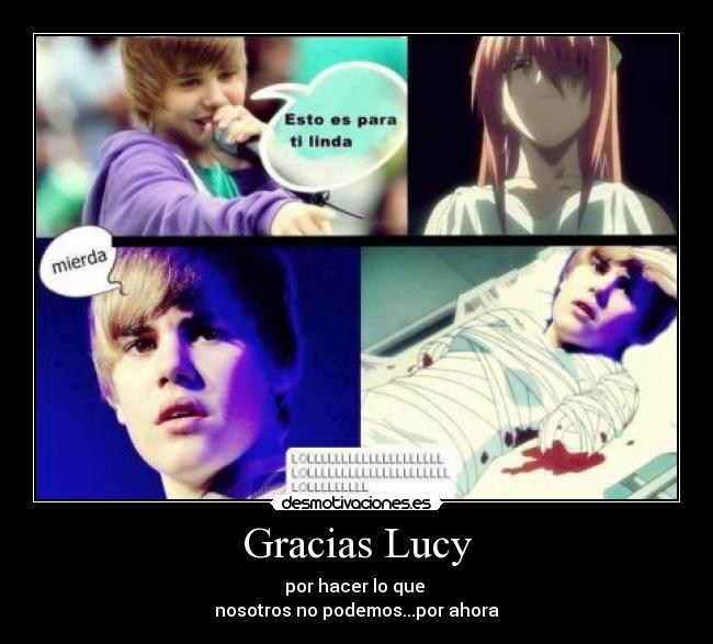 Gracias Lucy -