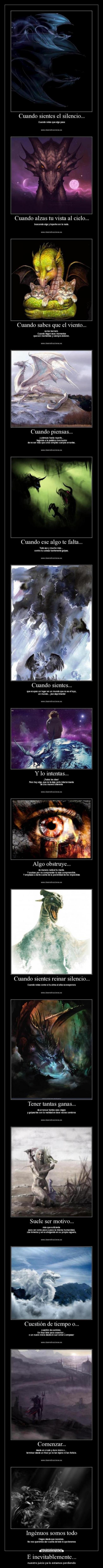 E inevitablemente... -