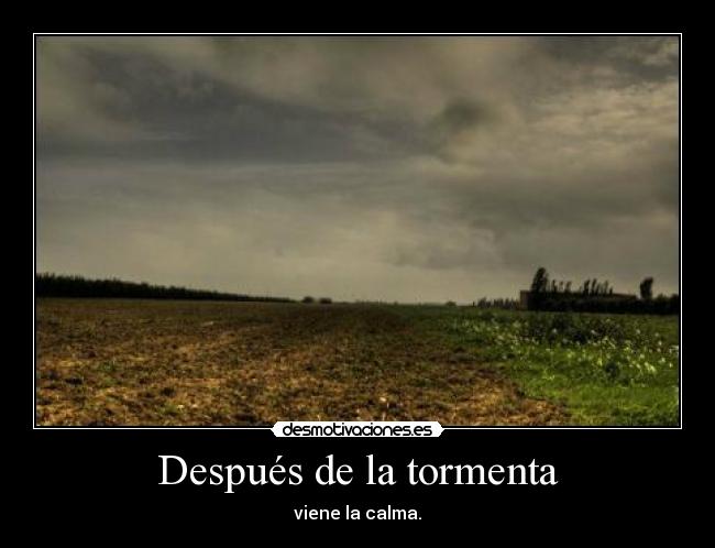 Después de la tormenta - 