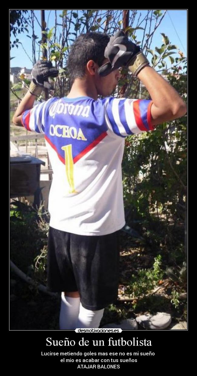 Sueño de un futbolista -