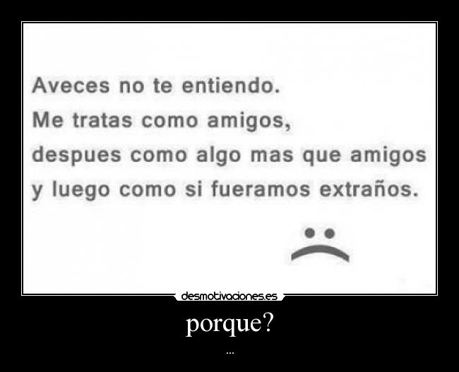 porque? - ...
