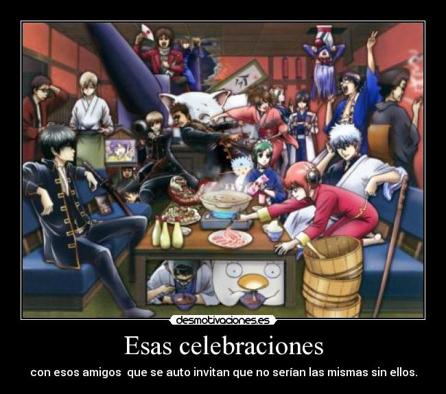 Esas celebraciones -