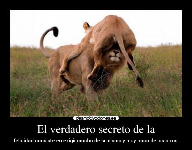 El verdadero secreto de la - 