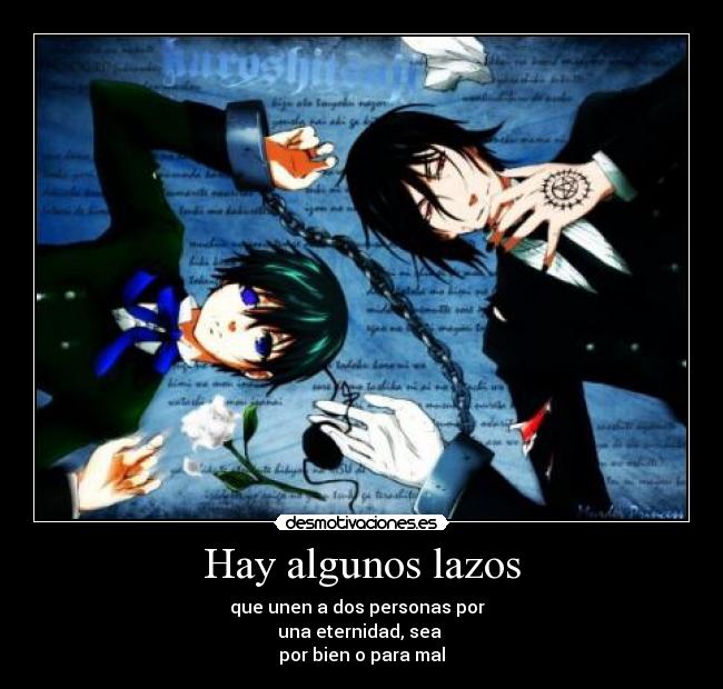 carteles lazos unen personas eternidad bien mal desmotivaciones