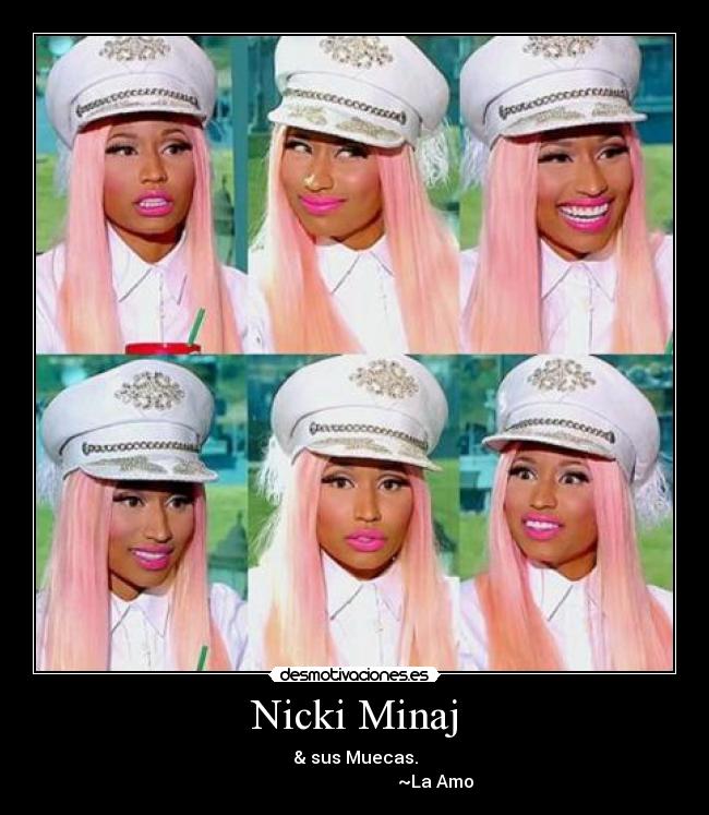 carteles nicki minaj muecas desmotivaciones