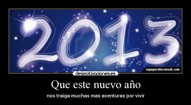 Que este nuevo año -