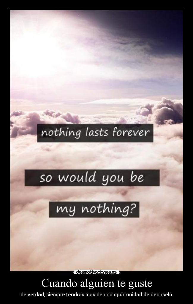 Cuando alguien te guste - 