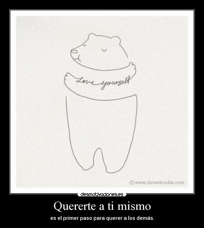 Quererte a ti mismo - 
