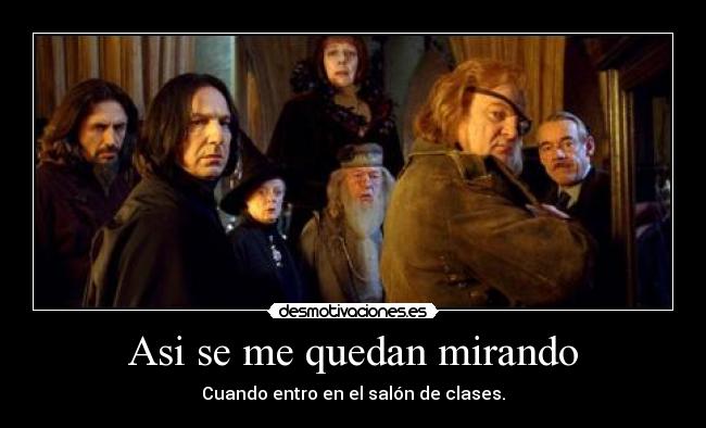 Asi se me quedan mirando - 