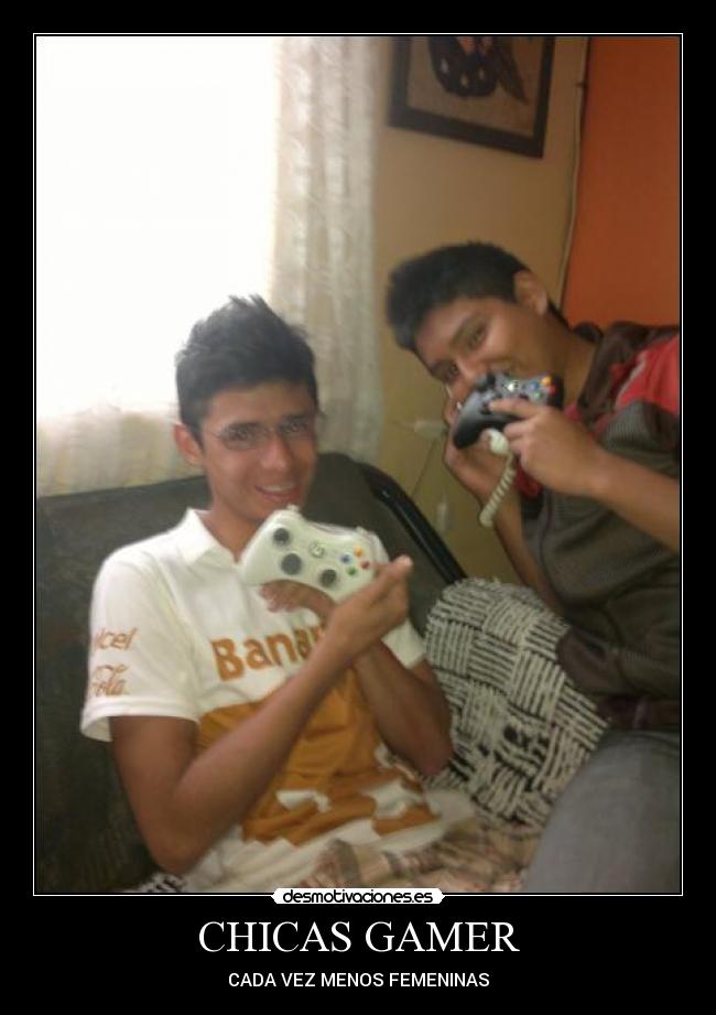 CHICAS GAMER - CADA VEZ MENOS FEMENINAS