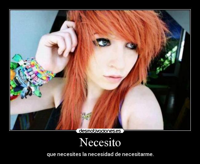 Necesito -