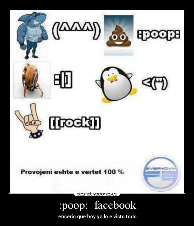 carteles facebook poop desmotivaciones
