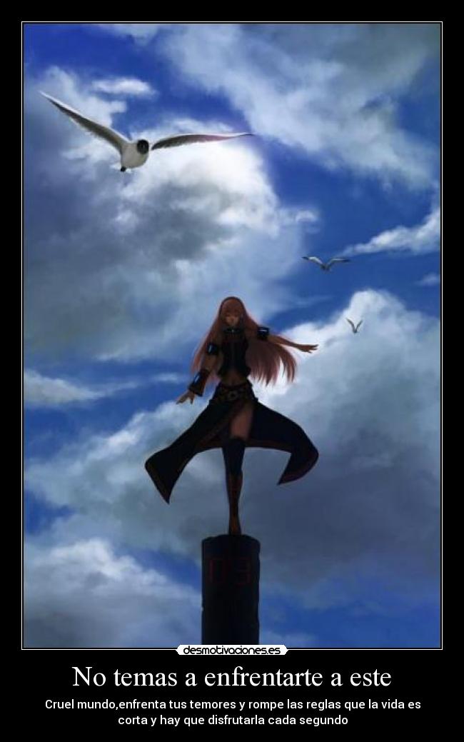 No temas a enfrentarte a este - 