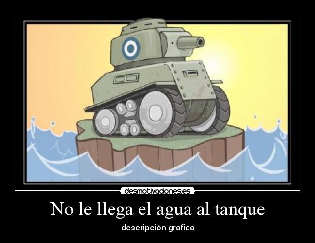 No le llega el agua al tanque - descripción grafica