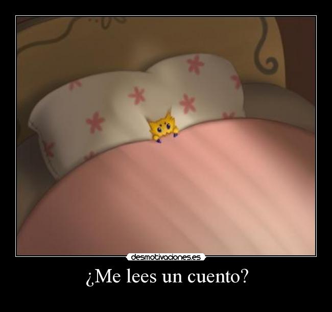 ¿Me lees un cuento? -