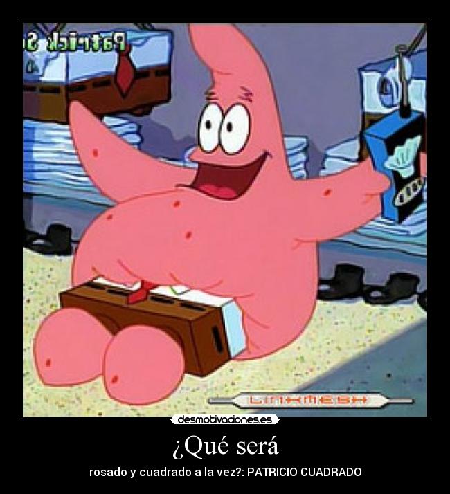 carteles patricio cuadrado desmotivaciones