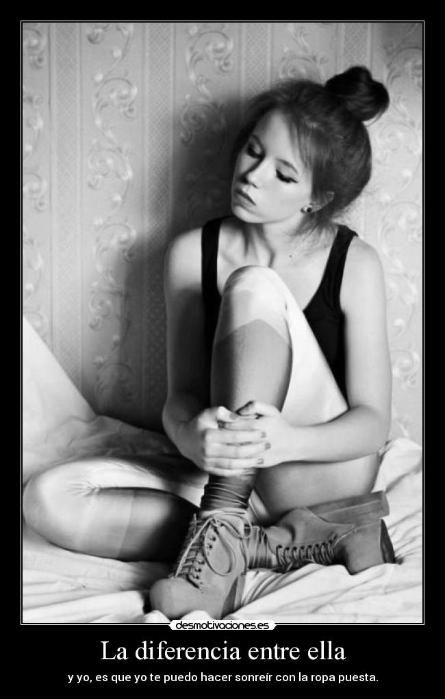 La diferencia entre ella - 