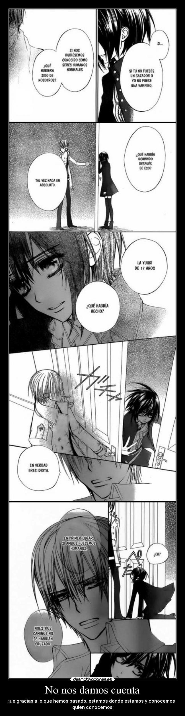 No nos damos cuenta - 