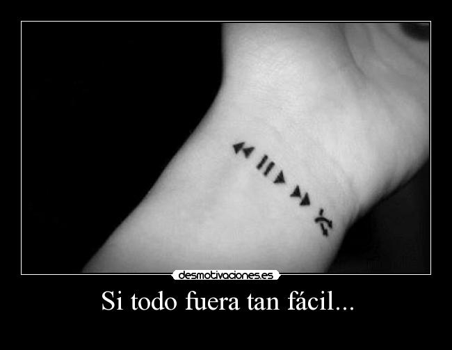 Si todo fuera tan fácil... - 