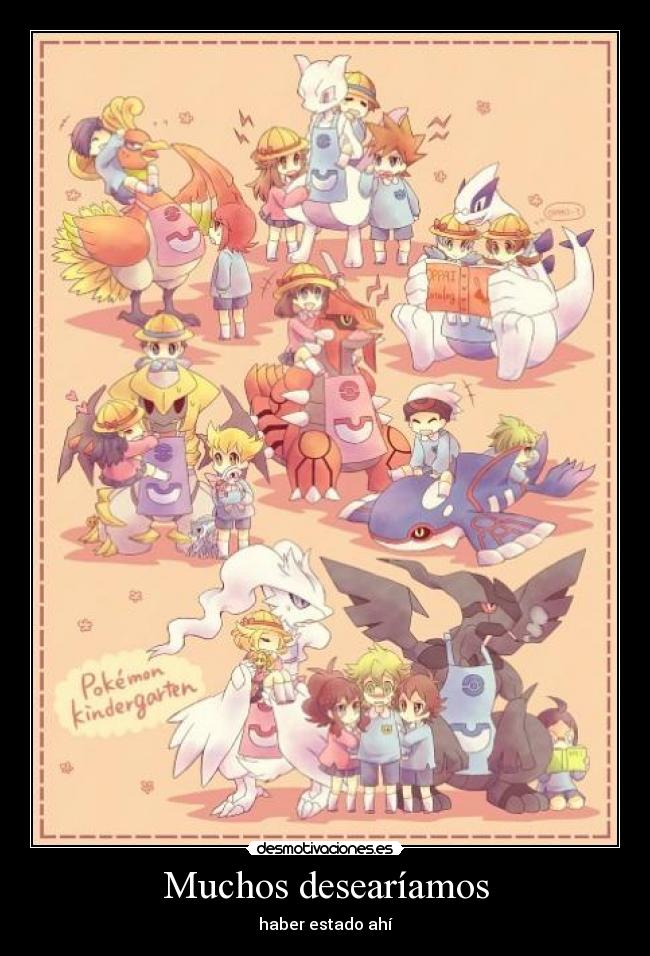 Muchos desearíamos - haber estado ahí