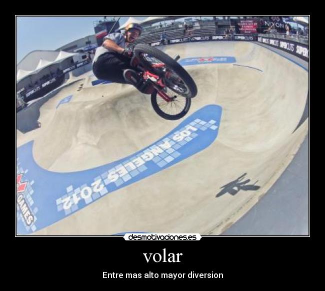 volar - Entre mas alto mayor diversion