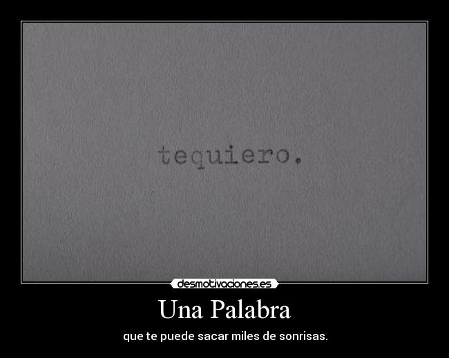 Una Palabra -