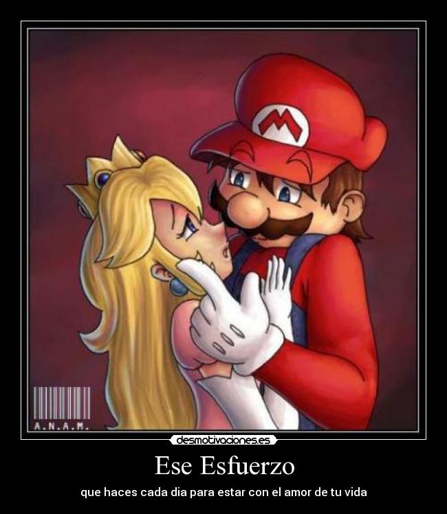 Ese Esfuerzo - que haces cada dia para estar con el amor de tu vida