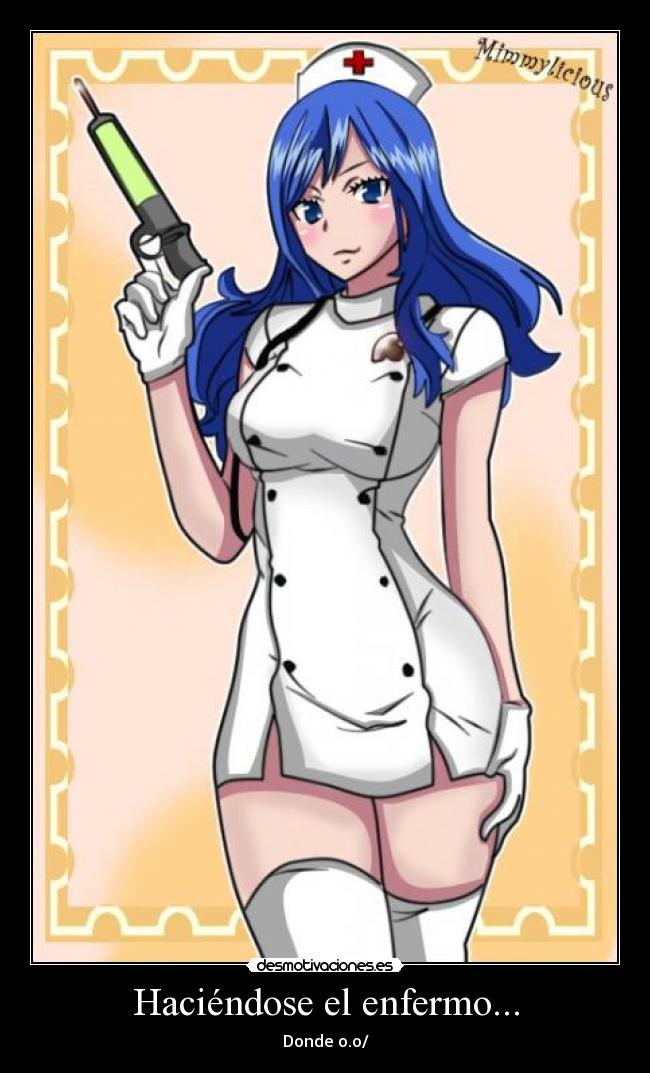 Haciéndose el enfermo... - 