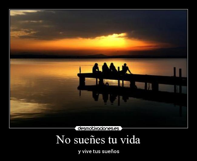 No sueñes tu vida - 