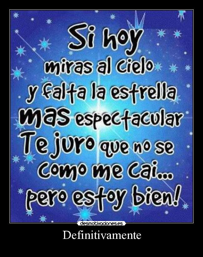 carteles cielo estrellas vista desmotivaciones