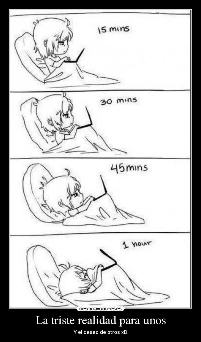 La triste realidad para unos - 