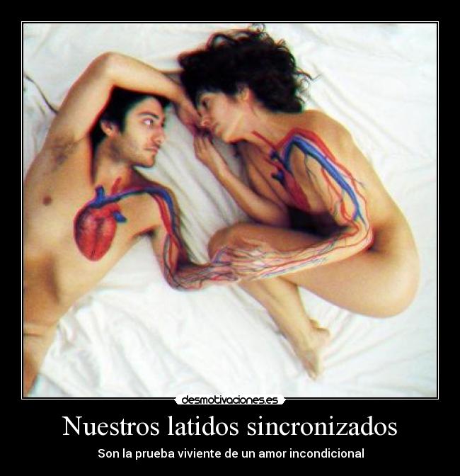 Nuestros latidos sincronizados -