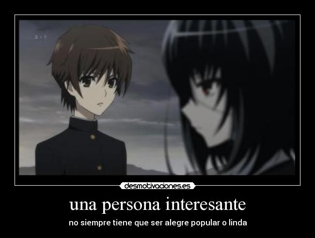 una persona interesante -