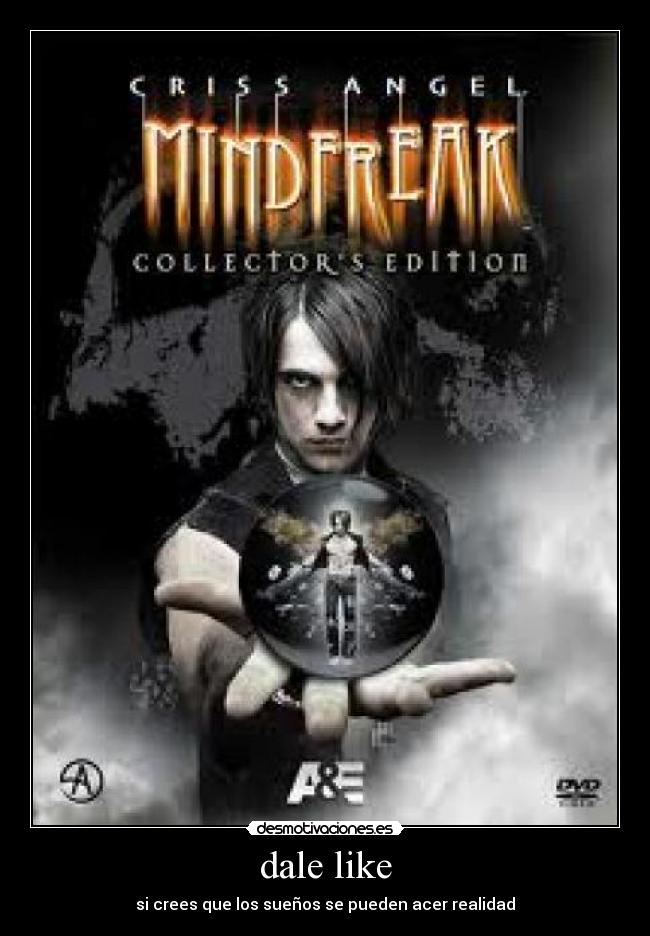 dale like - si crees que los sueños se pueden acer realidad