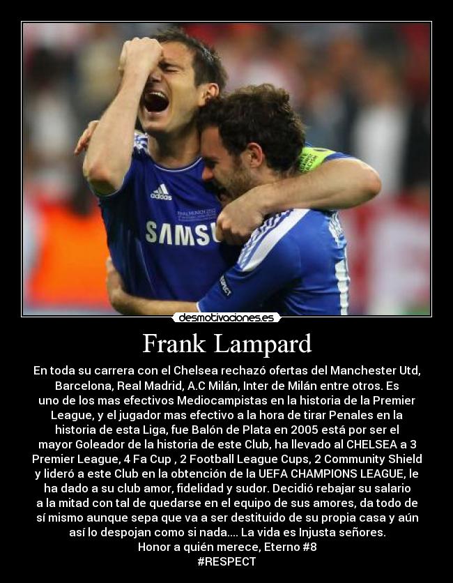 carteles frank lampard respect desmotivaciones