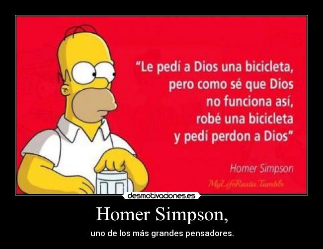 Homer Simpson, -