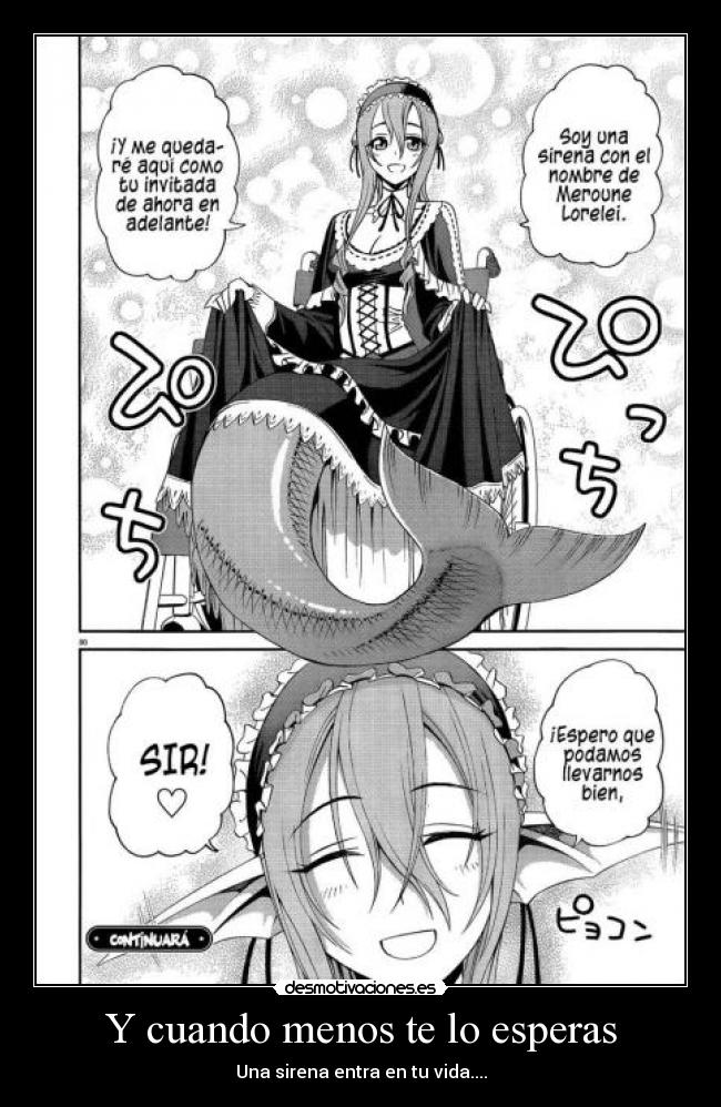 Y cuando menos te lo esperas -