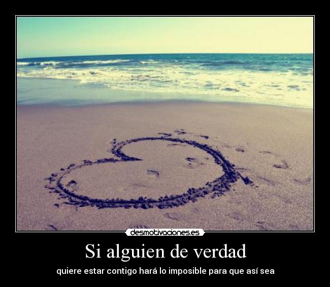 Si alguien de verdad - 