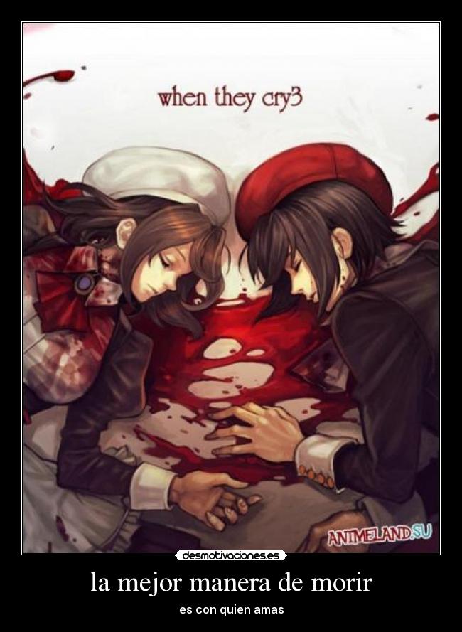 la mejor manera de morir - 