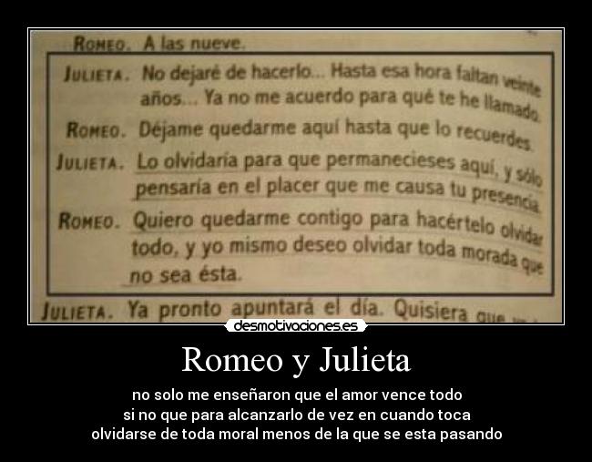 Romeo y Julieta -