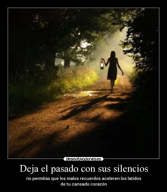 carteles pasado nuevos comienzos desmotivaciones