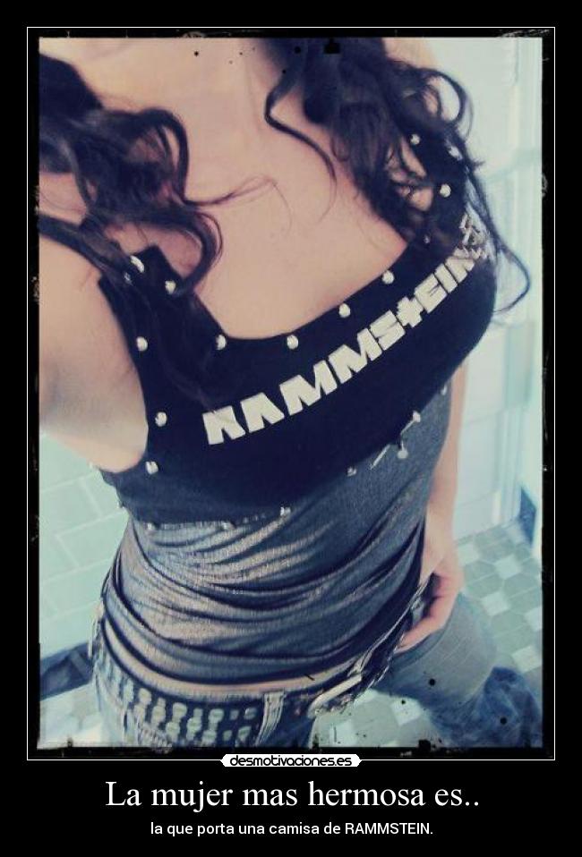 La mujer mas hermosa es.. -