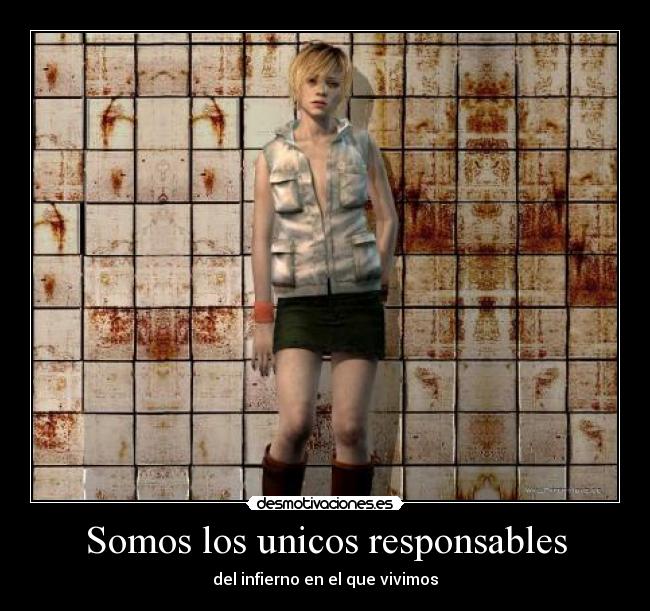 carteles somos los unicos responsables desmotivaciones