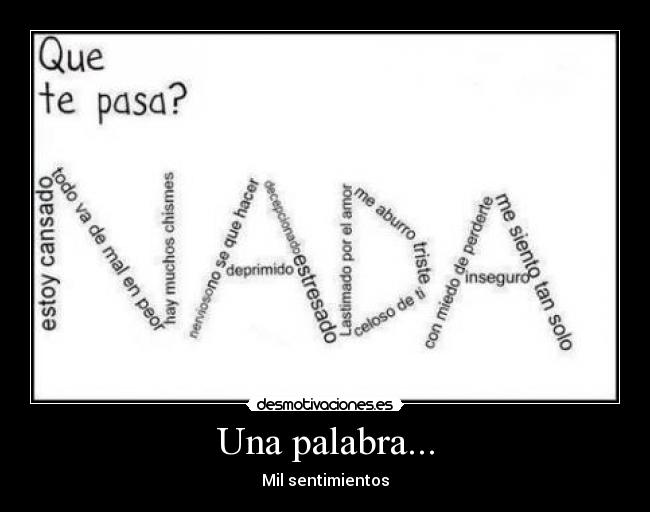 Una palabra... - 